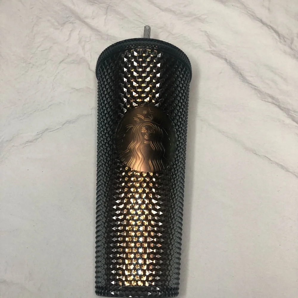 Starbucks dark bling unicorn tumbler